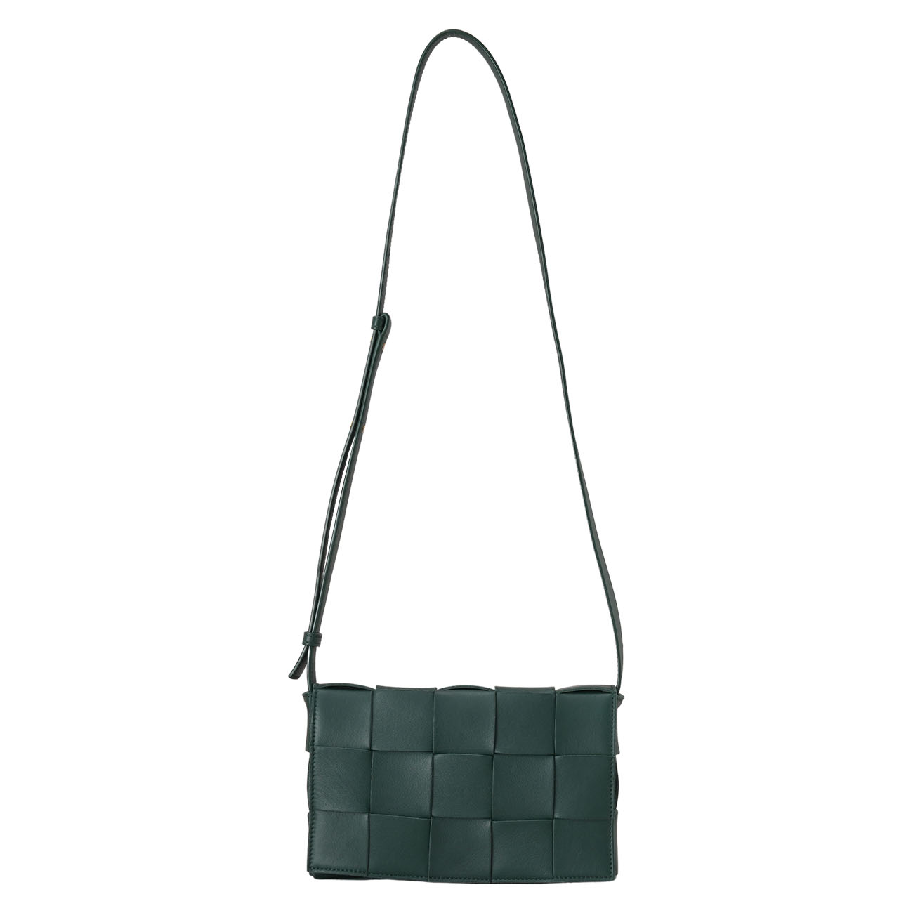 BOTTEGA VENETA(USED)보테가베네타 그린 카세트 미디움 백